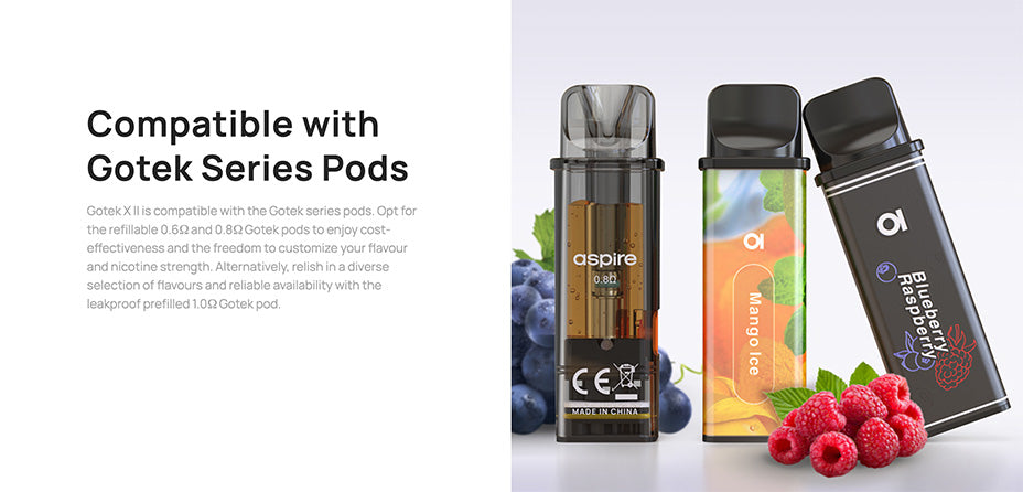 Wide Variety of Compatible Pods