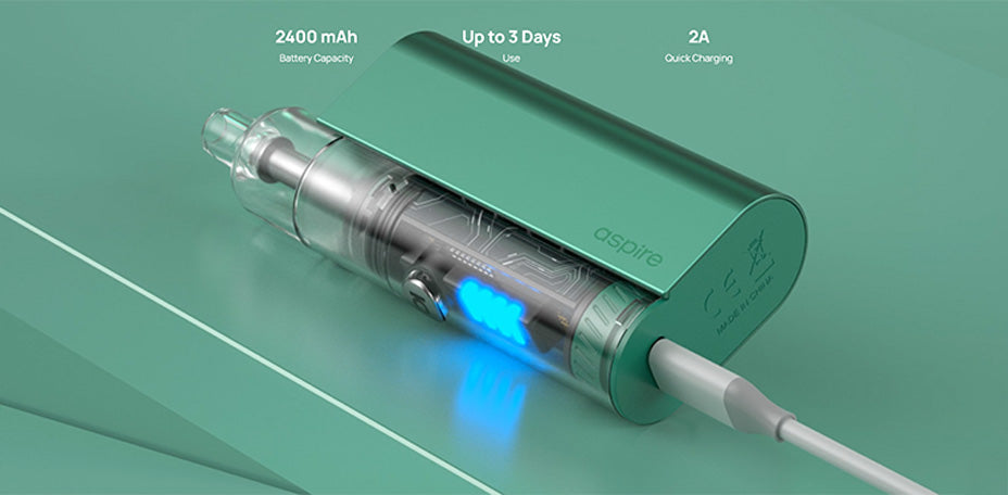 Banner showing the Aspire Cyber GT Vape Kit's Battery