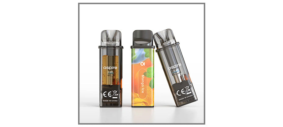 Banner showing the Aspire Gotek Nano Pod Kit's Compatible Pods