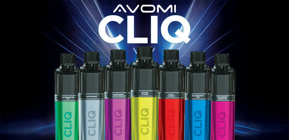 Banner showing the Avomi Cliq 6000 Prefilled Vape Kit