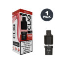 Cherry Cola Avomi Cliq 6000 Pre-filled Pod and Box