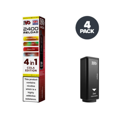 Cola Edition IVG 2400 Reload Prefilled Pod and Box