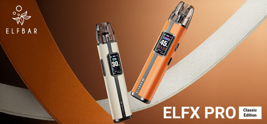 Banner showing the Elf Bar Elfx Pro Pod Kit