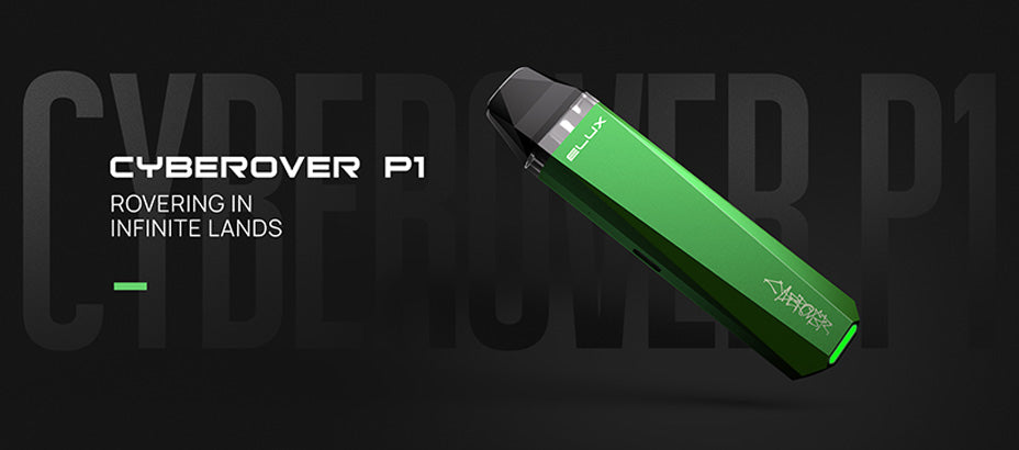 Banner showing the Elux Cyberover P1 Pod Kit