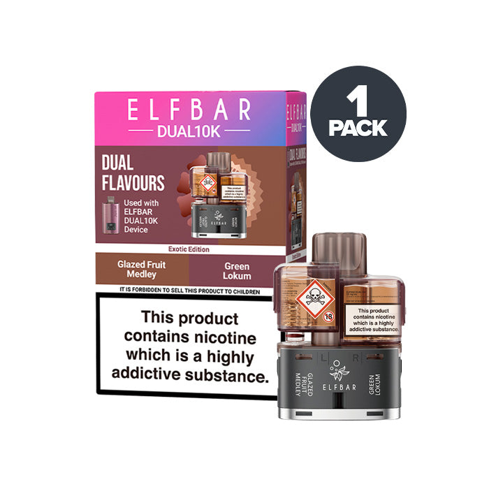 Exotic Edition Elf Bar Dual 10K Refill and Box