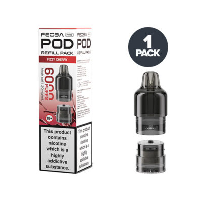Fizzy Cherry Feoba Pro 6000 Prefilled Pods