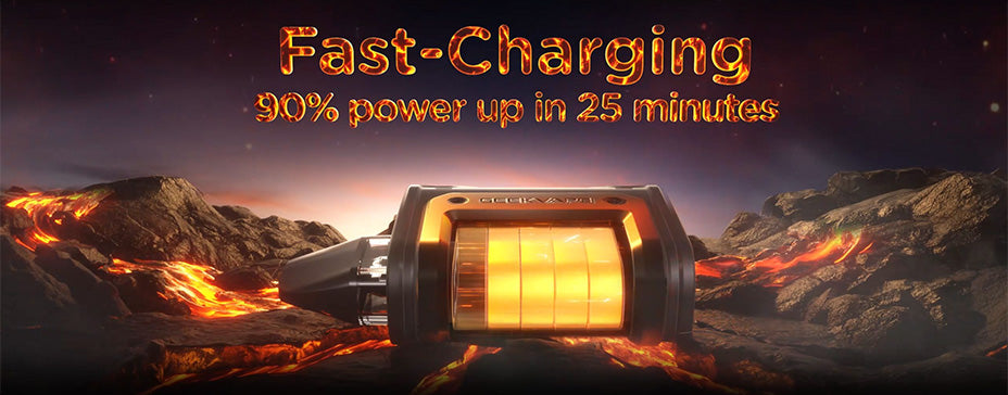 Banner showing the Geekvape Aegis Hero Q Pod Kit's Battery