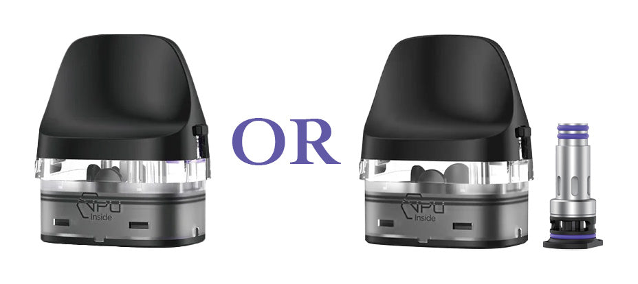 Banner showing the Geekvape Digi Pro Pod Vape Kit's Compatible Pods