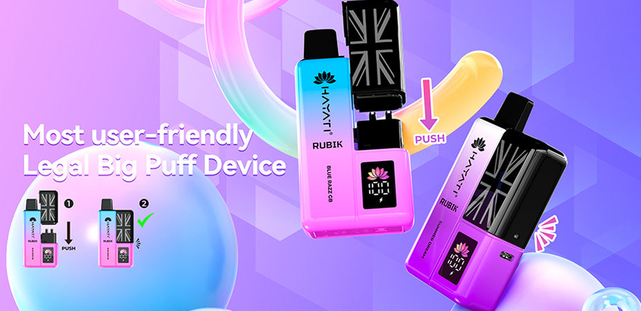 Banner showing the Hayati Rubik 7000 Pod Kit's Construction