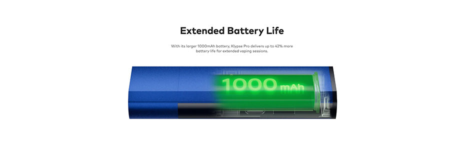 Upgraded Battery Capacity