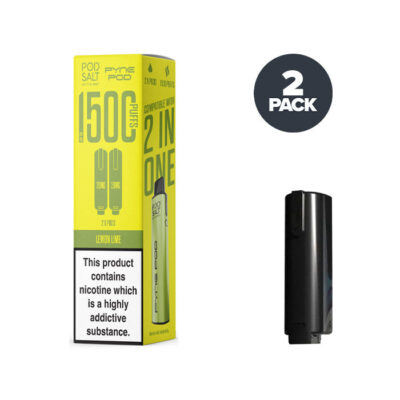 Lemon Lime Pod Salt Pyne 2in1 Pre-filled Pod and Box
