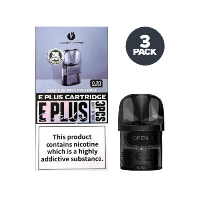 Lost Vape E Plus Pod and Box