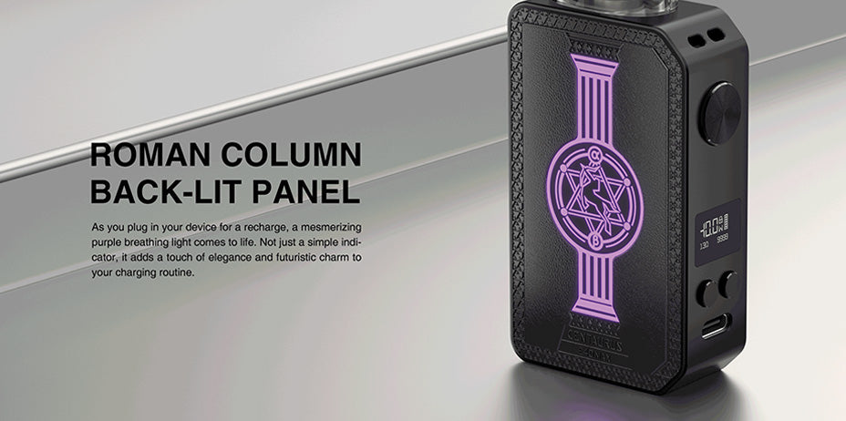 Banner showing the Lost Vape Centaurus E40 Max Kit's LED Battery Indicator