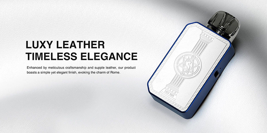 Banner showing the Lost Vape Centaurus E40 Max Kit's Leather Finish