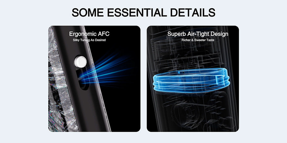 Banner showing the Lost Vape Ursa Nano 3 Pod Kit's Features