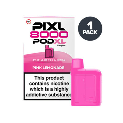 Pink Lemonade PIXL 8000 Prefilled Pods