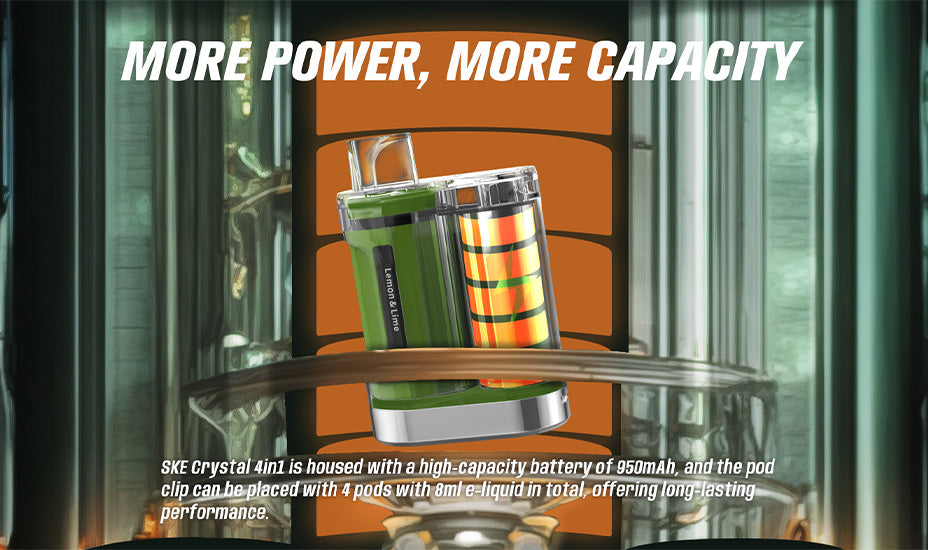 SKE Crystal 4in1 2400 Pod Kit