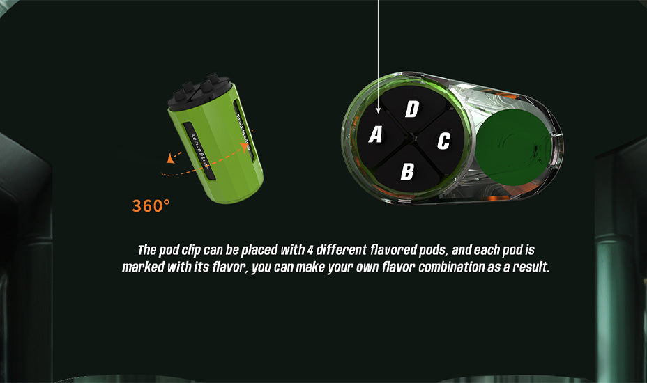 SKE Crystal 4in1 2400 Pod Kit