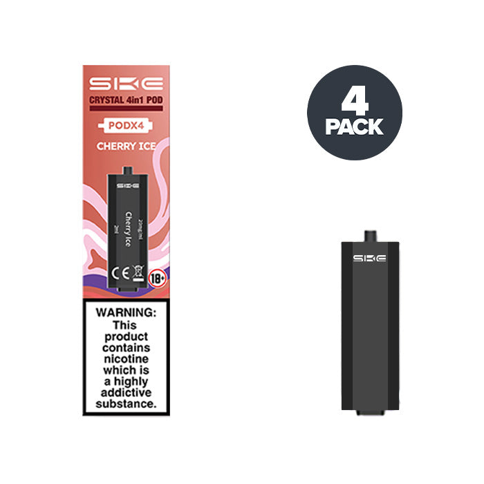 SKE Crystal 4 in 1 Pods Cherry Ice