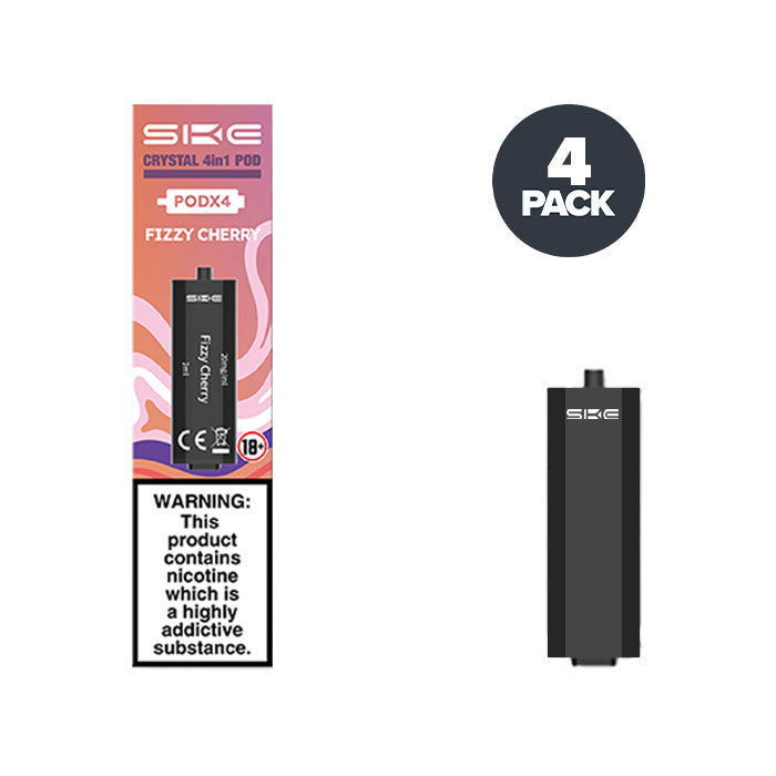 SKE Crystal 4in1 Pods Fizzy Cherry
