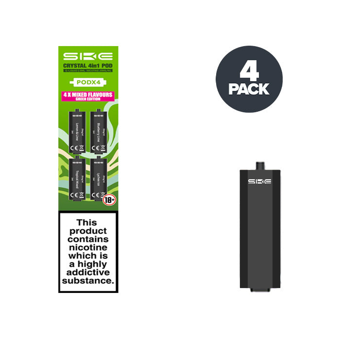 SKE Crystal 4in1 Pods Green Edition