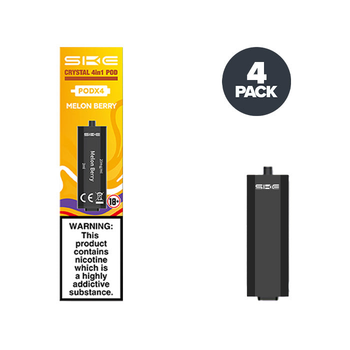 SKE Crystal 4 in 1 Pods Melon Berry