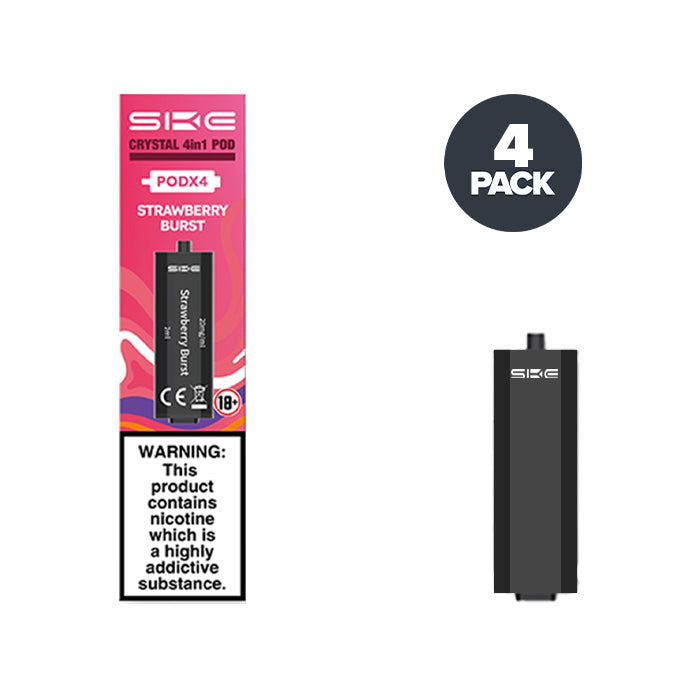 SKE Crystal 4in1 Pods Strawberry Burst