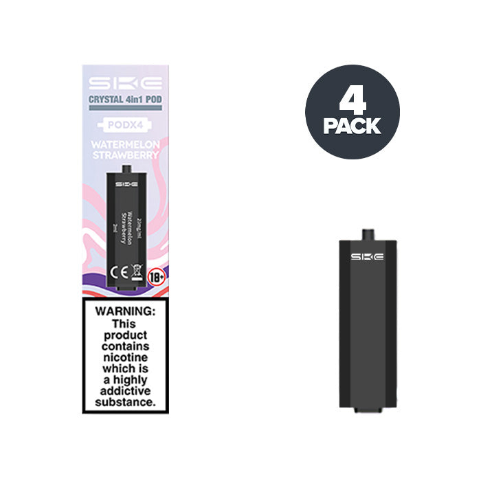 SKE Crystal 4in1 Pods Watermelon Strawberry