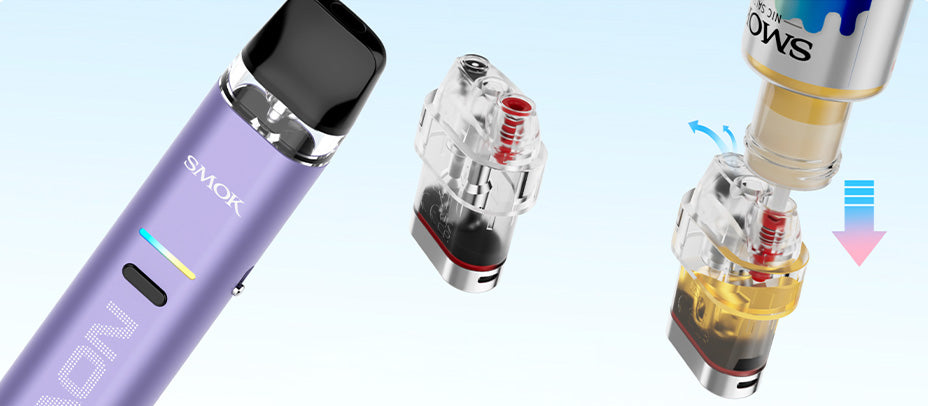 Banner showing the spring-loaded mechanism