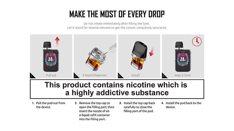 Smok Novo M Replacement Pods