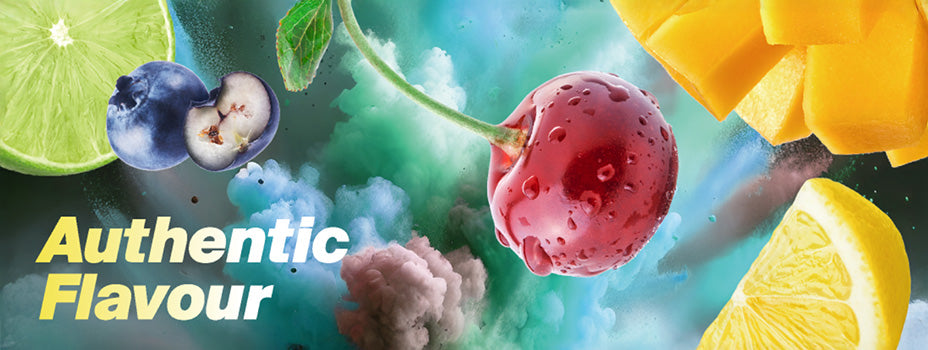 Banner showing the Snowplus Swift Prefilled Pod Kit's Flavours