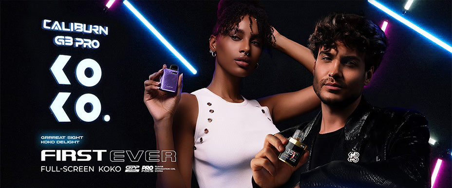 Banner showing the Uwell Caliburn G3 Pro Koko