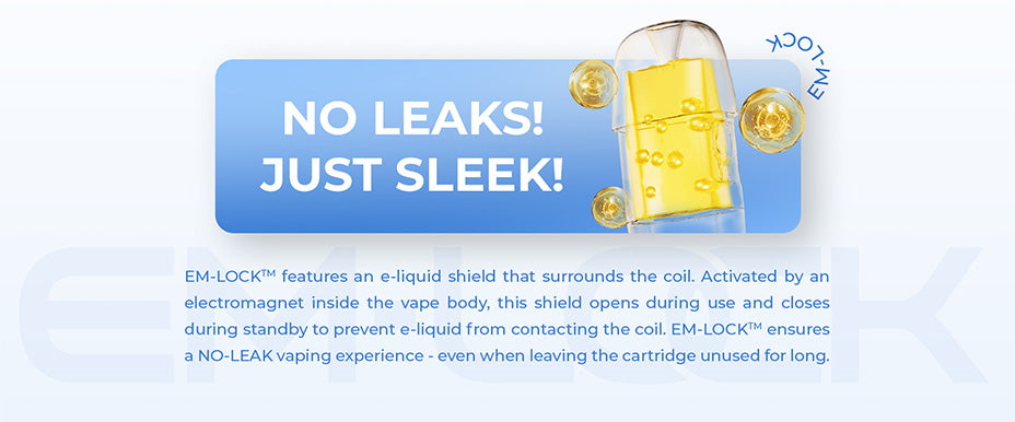 Dillon EM Pods - Uwell's Innovative Leak-proof Pods