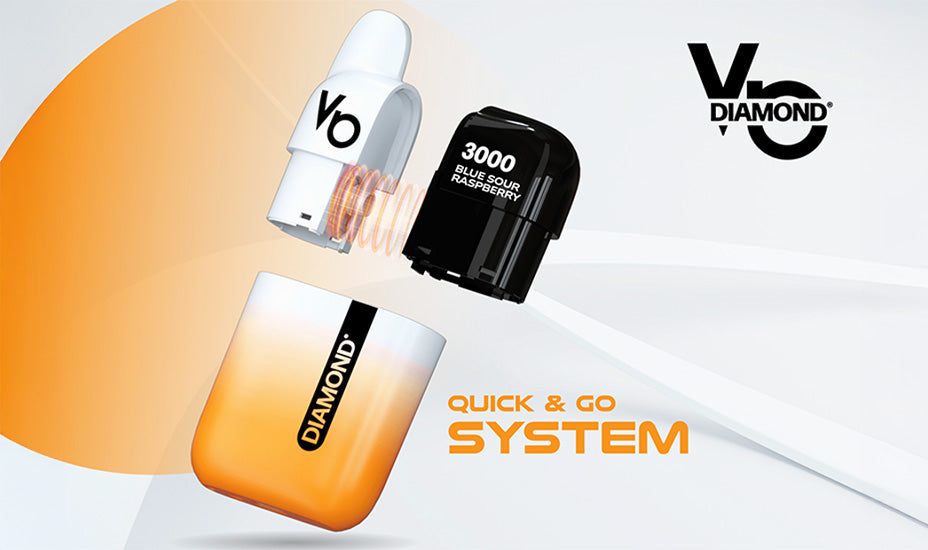 Image showing the Vapes Bars Diamond 3000 Pod Kit's Pod Connection