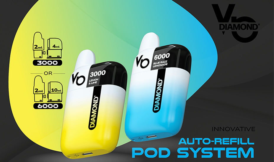 Image showing the Vapes Bars Diamond 3000 Pod Kit