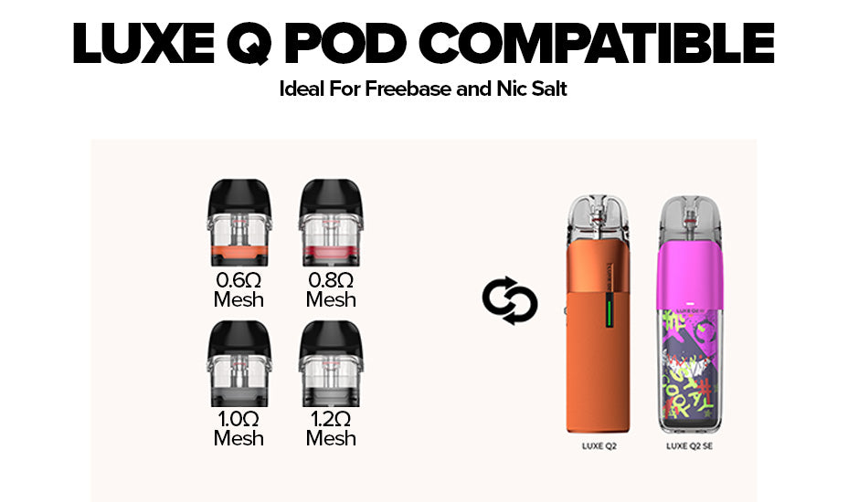 Vaporesso Luxe Q2 SE Pod Banner