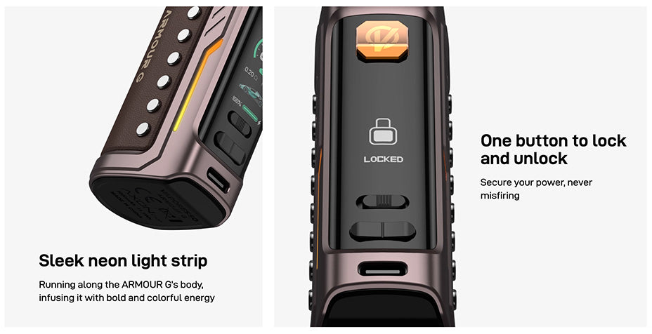 Banner showing the Vaporesso Armour G Pod Kit's Body