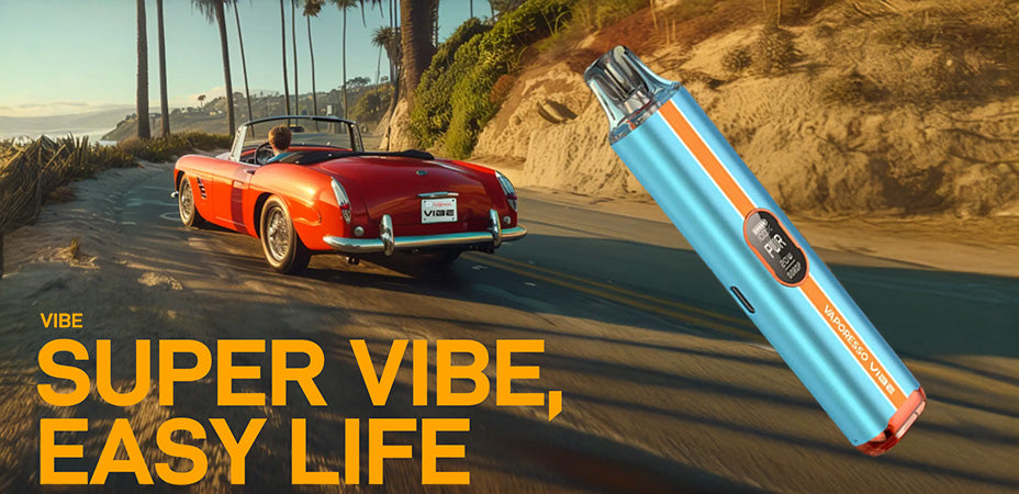 Banner showing the Vaporesso Vibe Pod Vape Kit