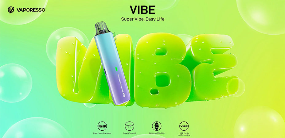 Banner showing the Vaporesso Vibe SE Pod Vape Kit