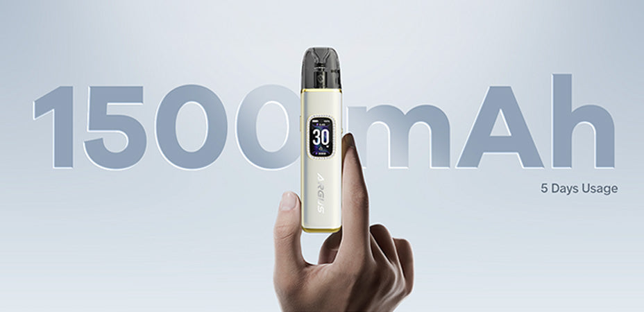 Banner showing the VooPoo Argus G3 Pod Vape Kit's Battery