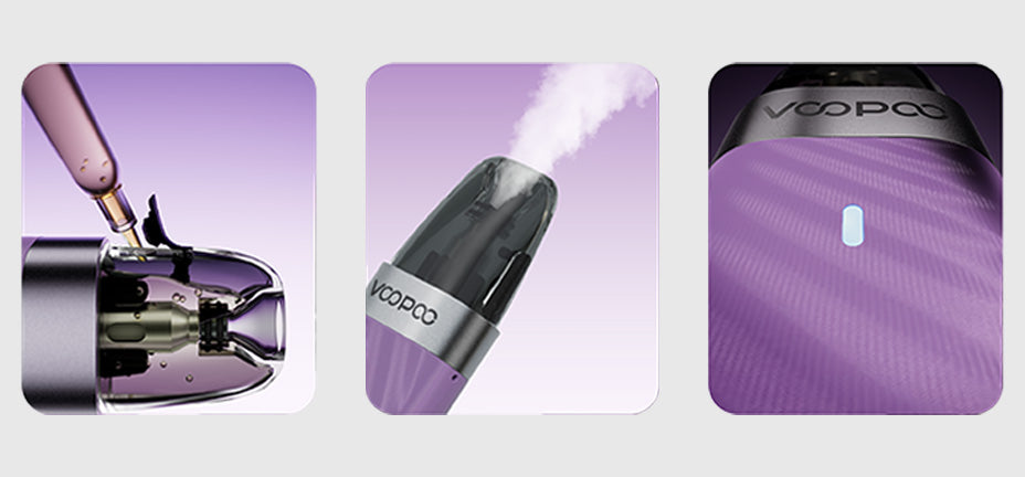 Banner showing the VooPoo Argus Z2 Pod Kit's Convenient Features