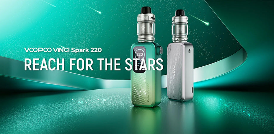 Banner showing the VooPoo Vinci Spark220 Vape Kit