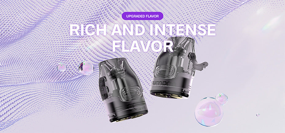 Banner showing two VooPoo Vmate Top Fill Pods