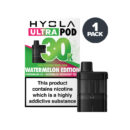 Watermelon Edition Hyola Ultra 30K Prefilled Pod and Box