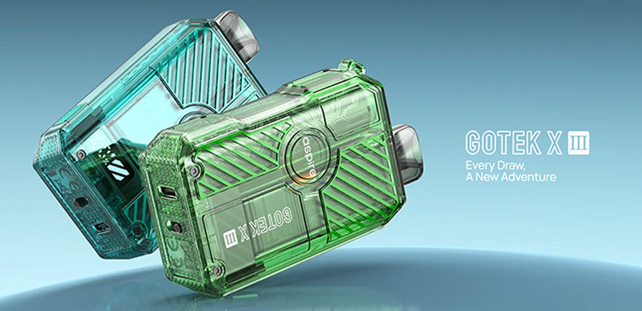 Main Banner of Aspire Gotek X3 Pod Kit