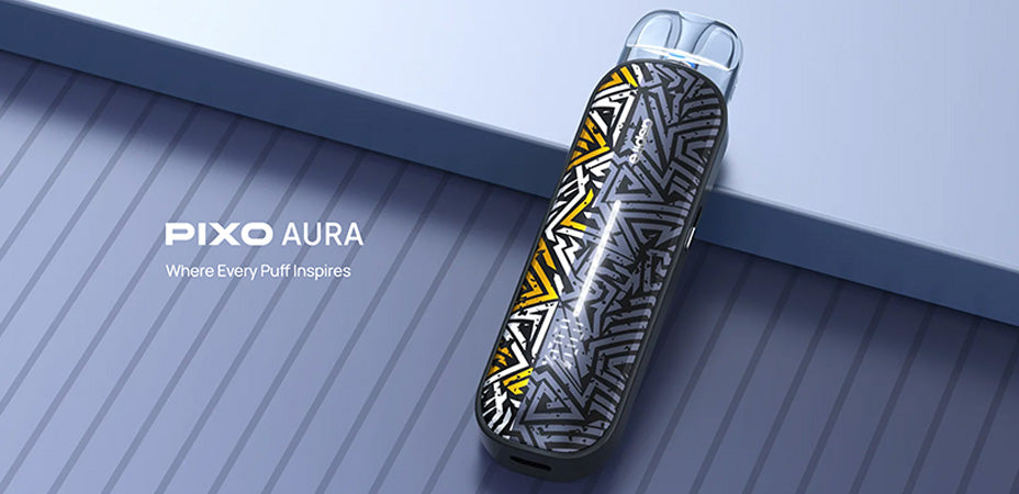 Main Banner of Aspire Pixo Aura Pod Kit