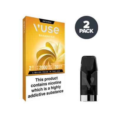 Banana Ice 20mg Vuse Intense Pod and Box