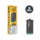 Banana Ice Elux Legend 1500 2 in 1 Prefilled Pod and Box