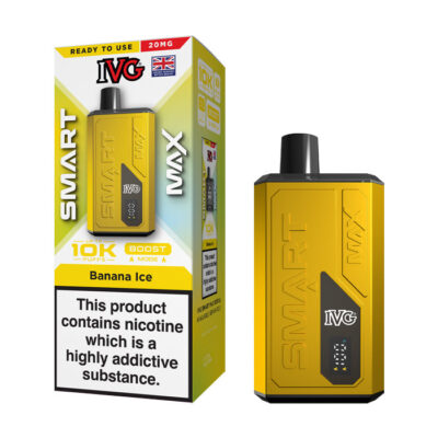 Banana Ice IVG Smart Max Prefilled Pod Kit and Box