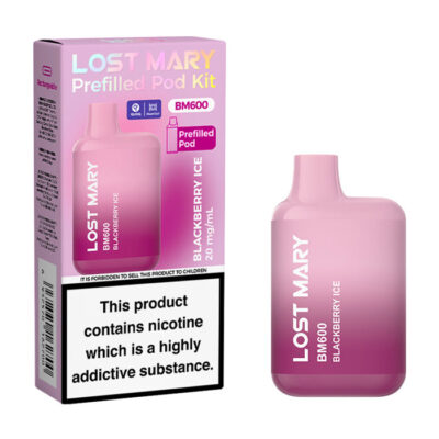 Blackberry Ice Lost Mary BM600 Kit and Box